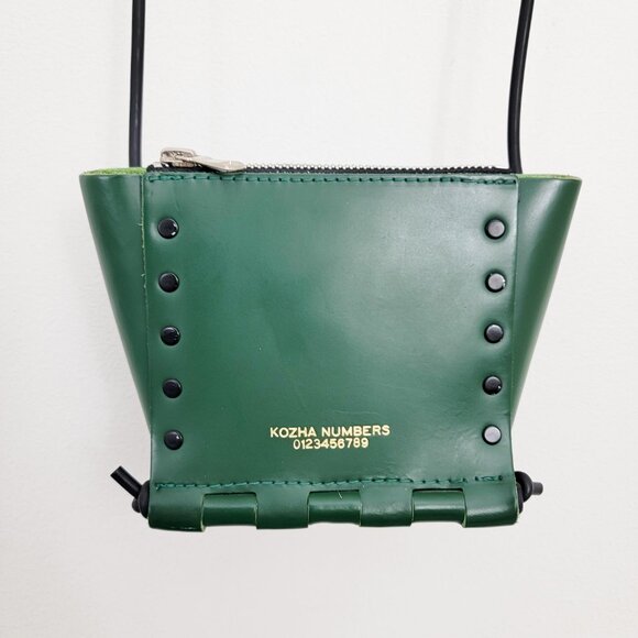 Kozha Numbers Miso Bag in Green - Picture 3 of 9